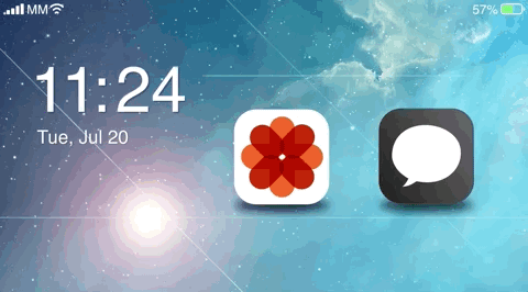 Phone Credits Animation